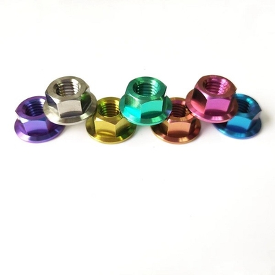 Titanium Fasteners Gr1 Gr2 Gr5 Bolts And Nuts Screws For Industrial