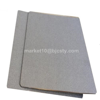 Sintered Porous Filter with Optional Precious Metal Coating