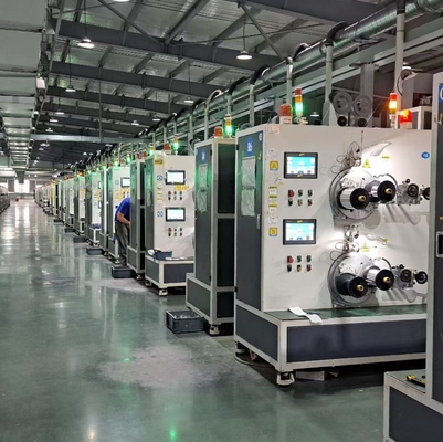 PV Ribbon Production Machines For Double Line Solar PV Round Wir And Bus Bar