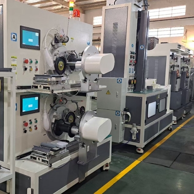 PV Ribbon Production Machines For Double Line Solar PV Round Wir And Bus Bar