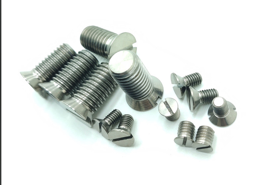 Titanium Fasteners Gr1 Gr2 Gr5 Bolts And Nuts Screws For Industrial