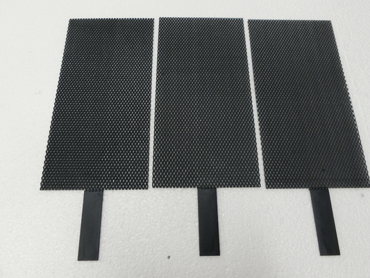 Titanium anodes for aluminum foil forming used in EV charging stations