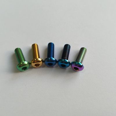 Din913 Titanium Bolt Titanium Hexagon Socket Screws with Flat Point