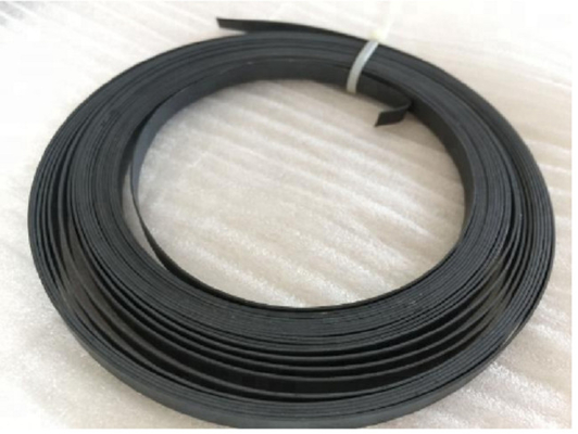 titanium ribbon anode 6.35x0.635mm for cathodic protection (ICCP) in Fine Sand and Concrete