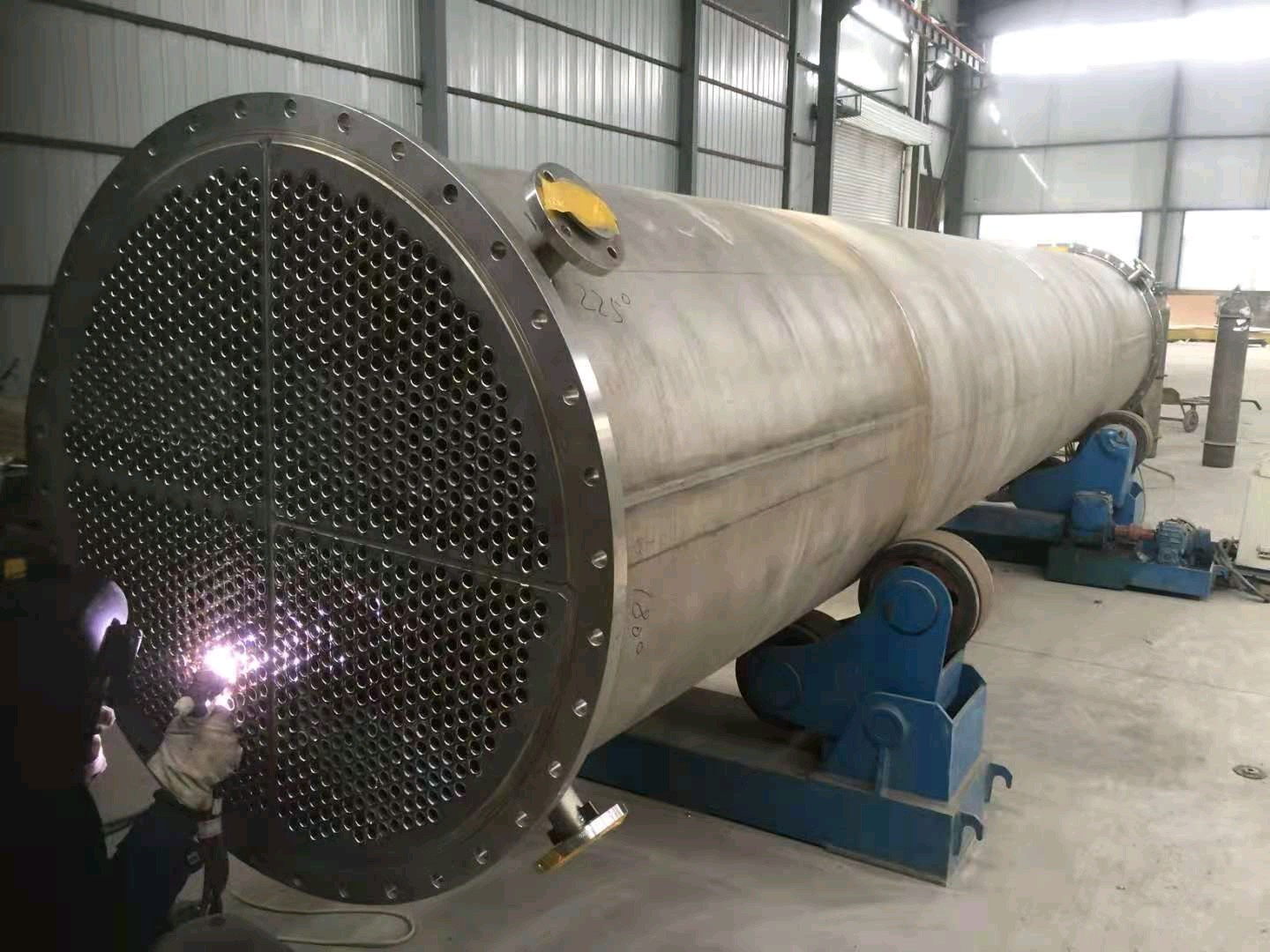 Custom Titanium Heat Evaporator Tubular Heat Exchanger for Urea Plant
