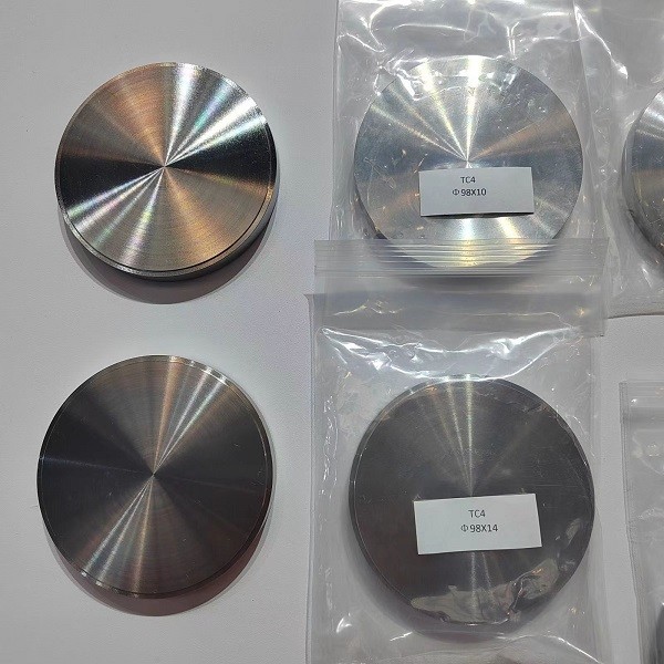 Pvd Sputtering Target Titanium SS 304 PVD Coating Sputtering Targets 100*40mm 95*45mm 98*10mm ...