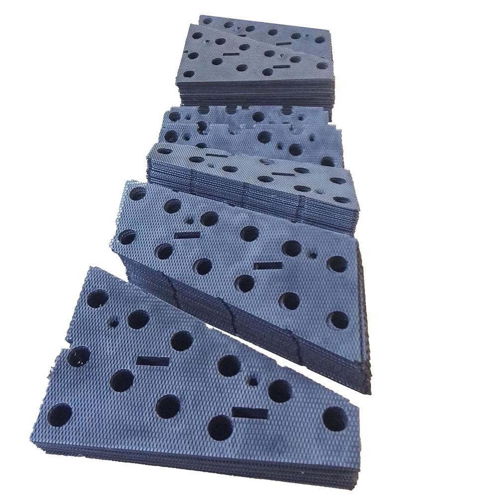 Titanium anode mesh for horizontal copper plating on PCB printed