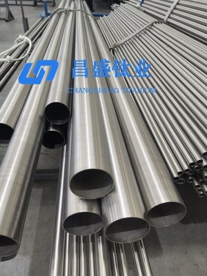 Bt6 Bt1-0 Bt1-00 PT3B PT7m PT1m - Titanium Pipe / Tube ASTM B337 GOST Heat Exchanger