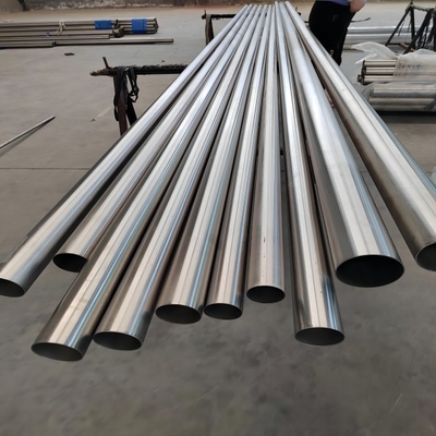 Non Magnetic Gr1 titanium welded pipe Natural Gas Pipeline 12 meters