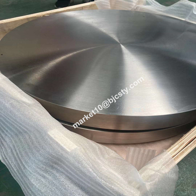 ASTM B381 Gr7 Titanium Forged Disk For Chemical Processing Components