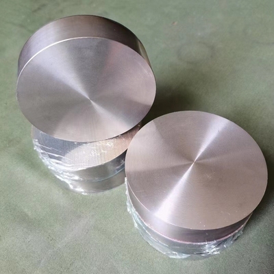 High Purity Cr Chromium Sputtering Target Plate Shape For PVD Coating Machine