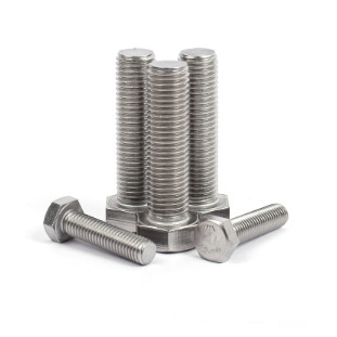 Titanium Full Thread Hexagon Head Bolts For Industrial Equipment