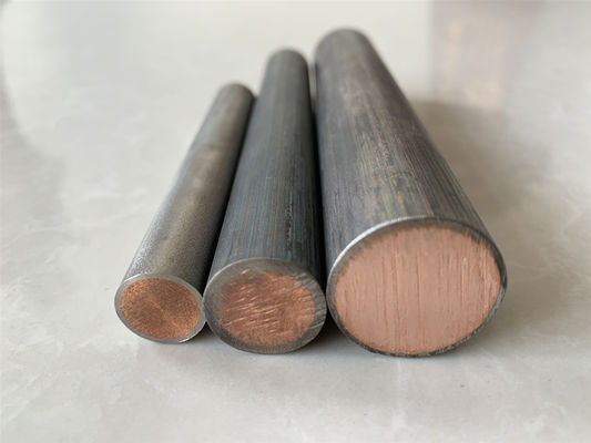 Titanium Clad Copper Rod Explosion Bonded Titanium Copper
