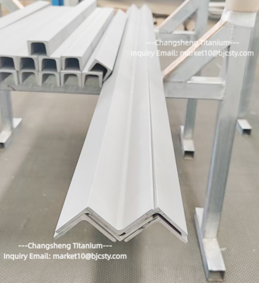 Structural Titanium Equal Leg Angles Gr2 Ti L Shape Angle Profiles 30x30
