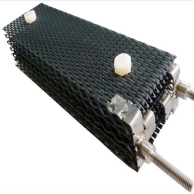 Titanium Mesh Electrode Iridium Oxide Coated Gr1 for swimming pool chlorinator