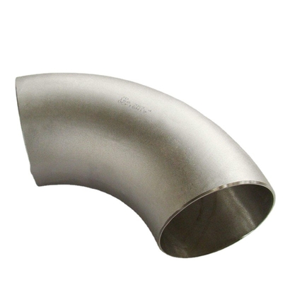 Manufacturer ASME B16.9 Grade 2  seamless titanium Pipe Fittings 90 Degree Elbow