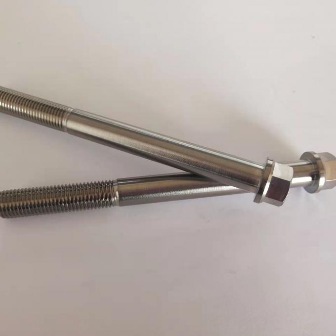 Titanium Alloy Metric Bolts Flange Head Ti Bolts M10 M12 for automobile